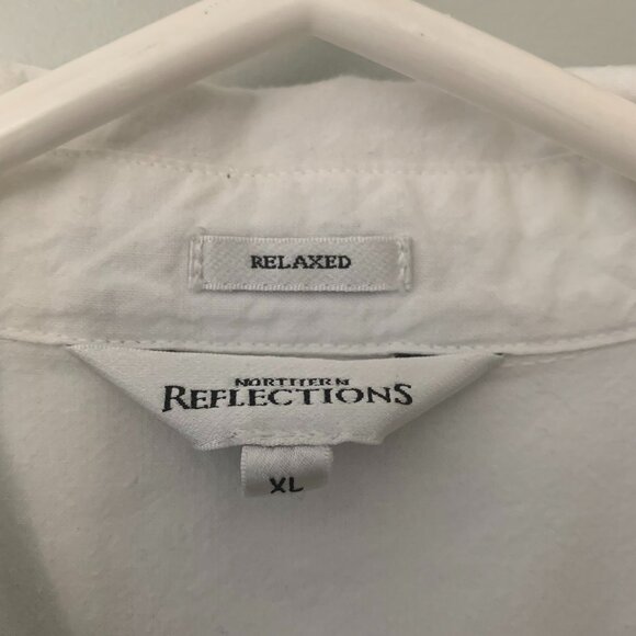 Northern Reflections White Blouse Sz XL - Picture 4 of 7